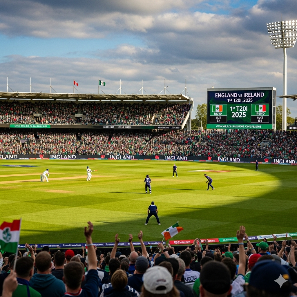 Full Scorecard of England vs Ireland 1st T20I 2025