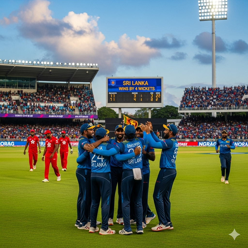 Sri Lanka Edge Past Hong Kong by 4 Wickets in Asia Cup 2025 Thriller