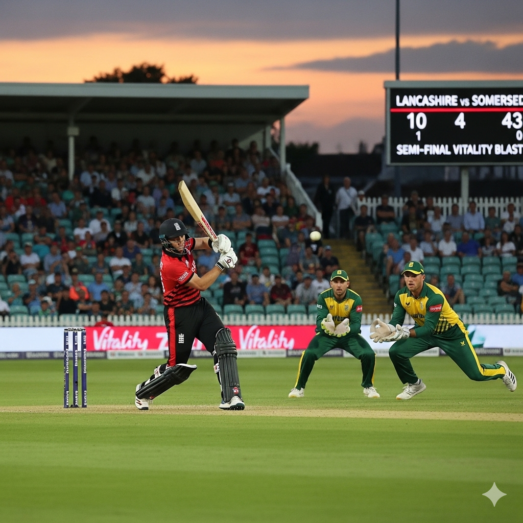 Lancashire Lightning vs Somerset – T20 Semi-Final 2025
