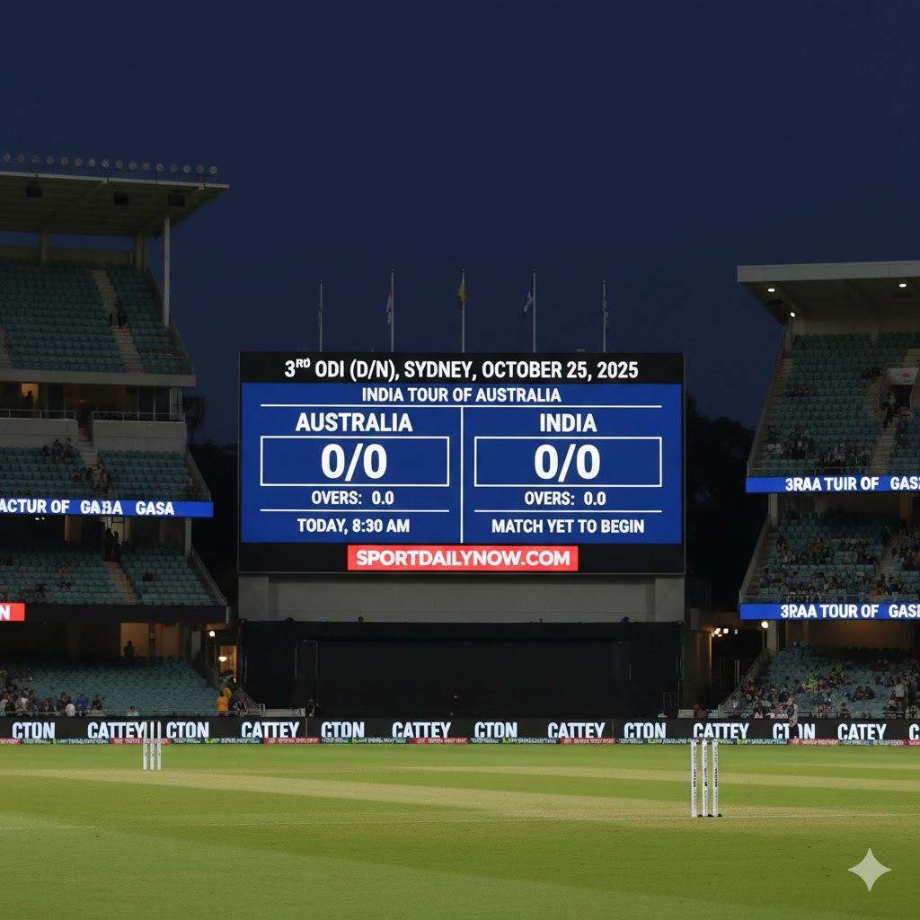 Australia vs India 3rd ODI