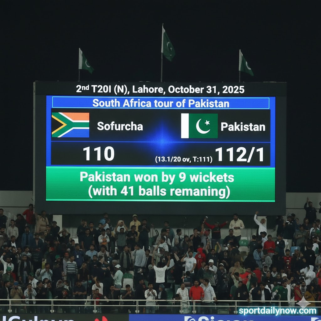 Pakistan vs South Africa 2nd T20I