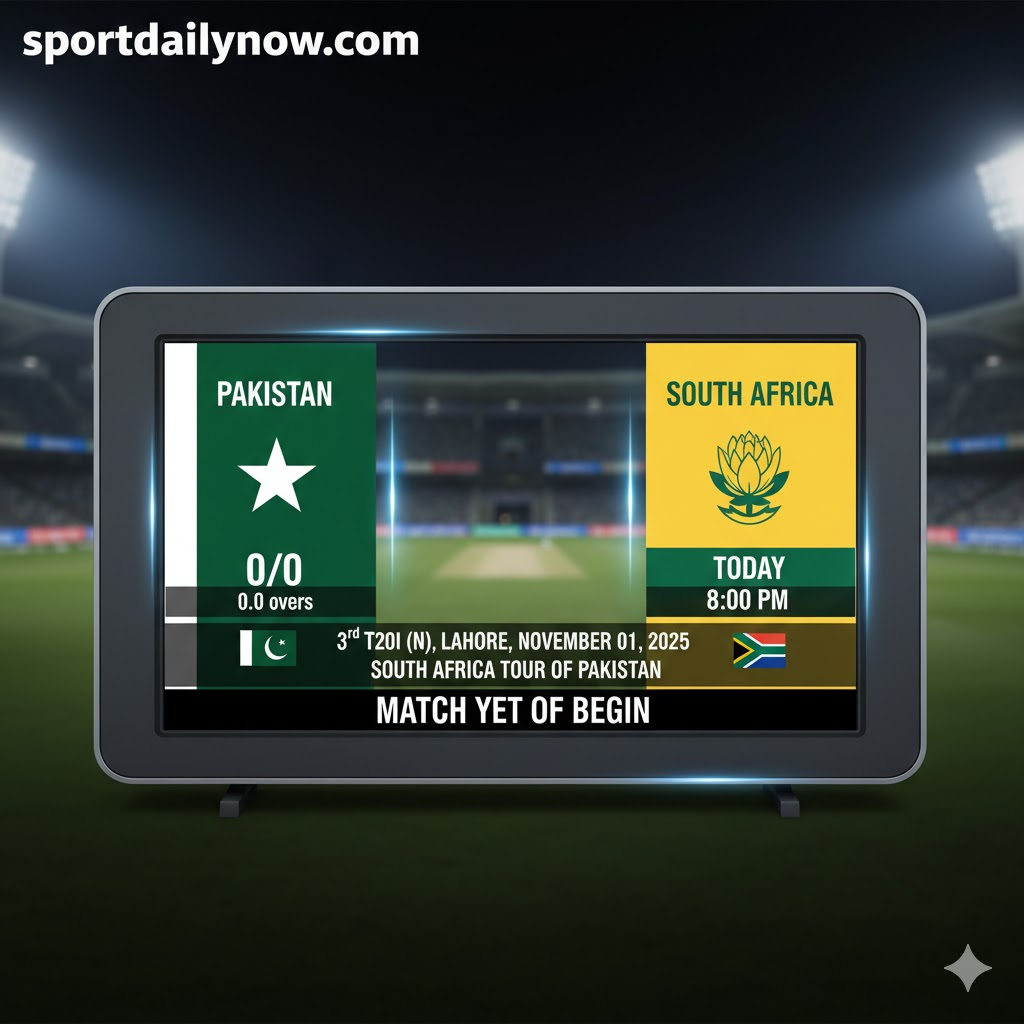 Pakistan vs South Africa 3rd T20I