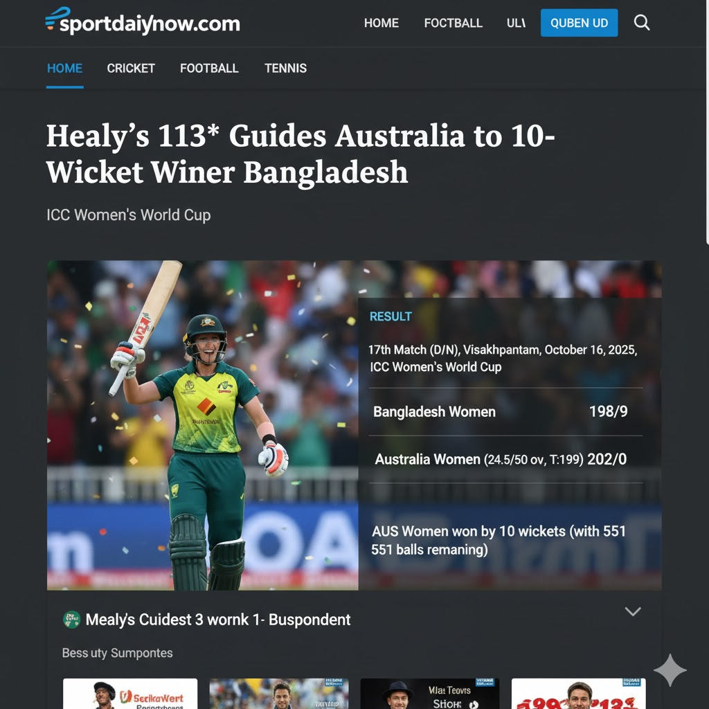 Australia Bangladesh Women's World Cup 2025