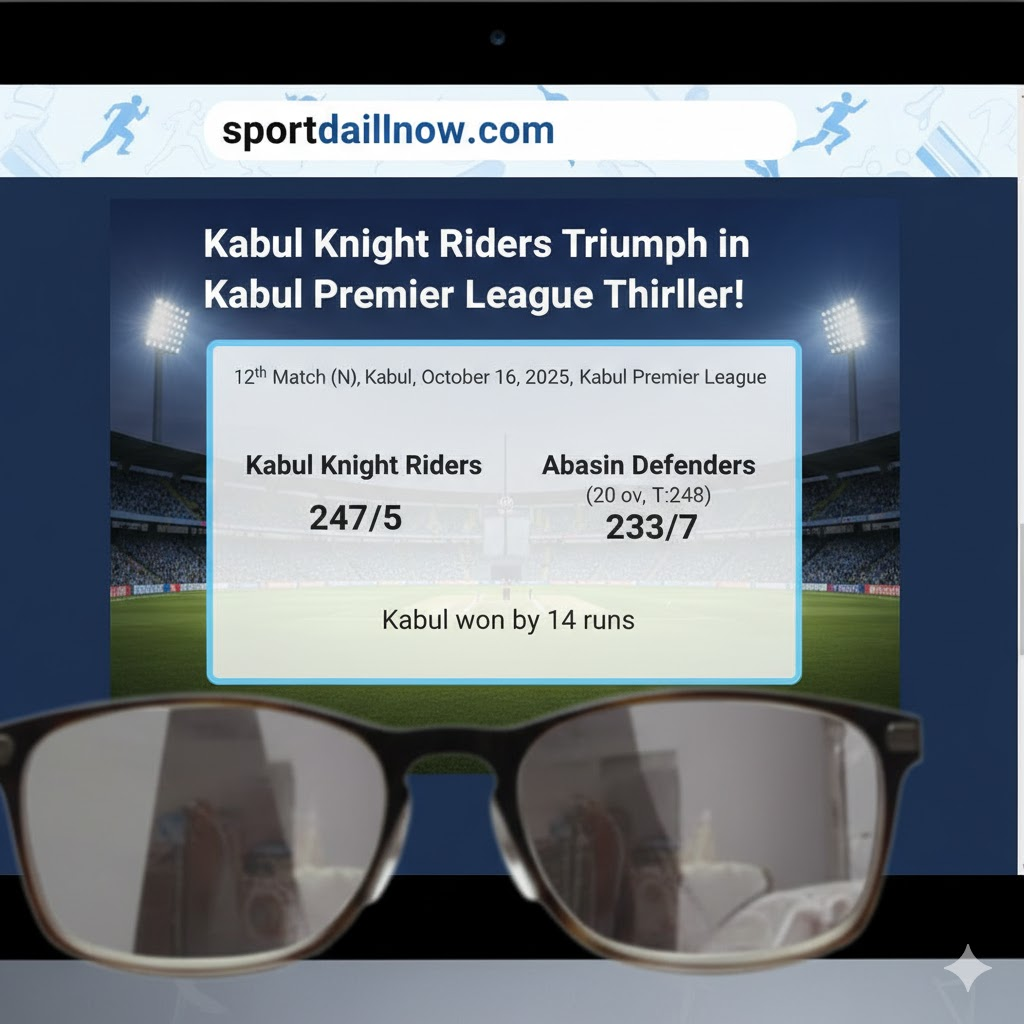Kabul Knight Riders vs Abasin Defenders 12th Match Kabul Premier League