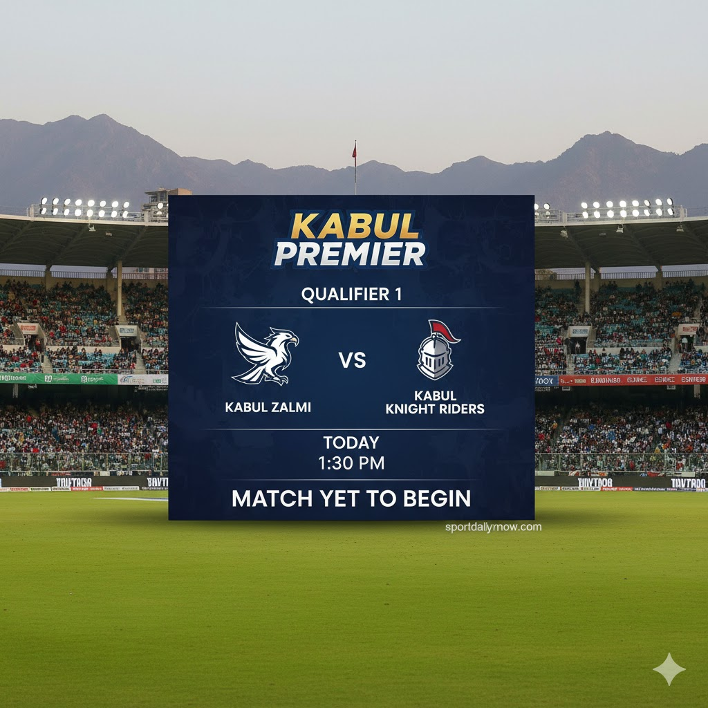 Kabul Zalmi vs Kabul Knight Riders Qualifier 1