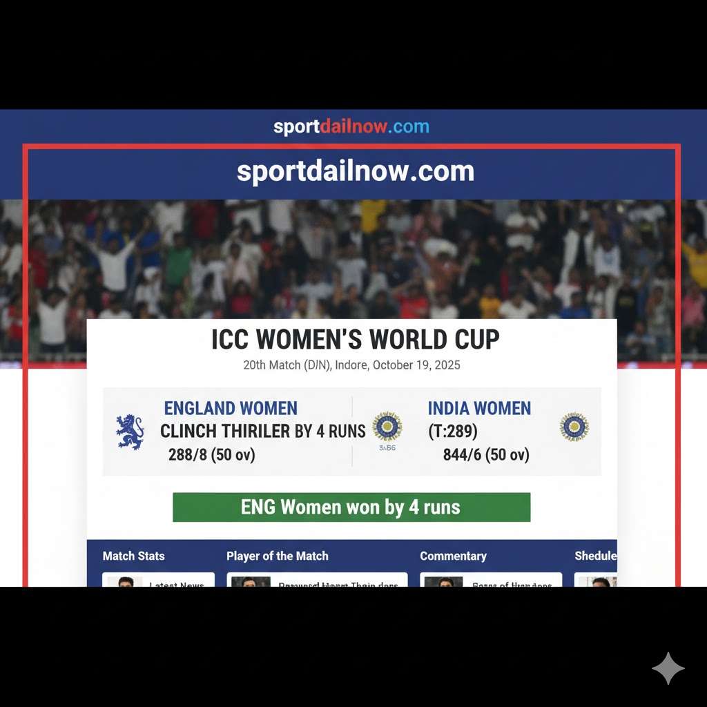 England India Women's World Cup 2025