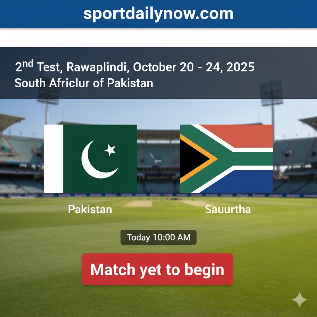 Pakistan vs South Africa 2nd Test