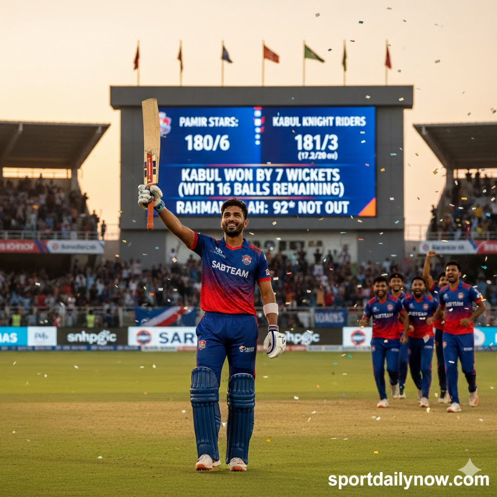 Kabul Knight Riders vs Pamir Stars