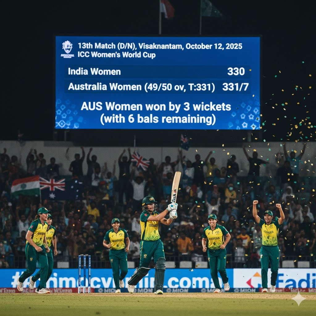 Australia India Women's World Cup 2025