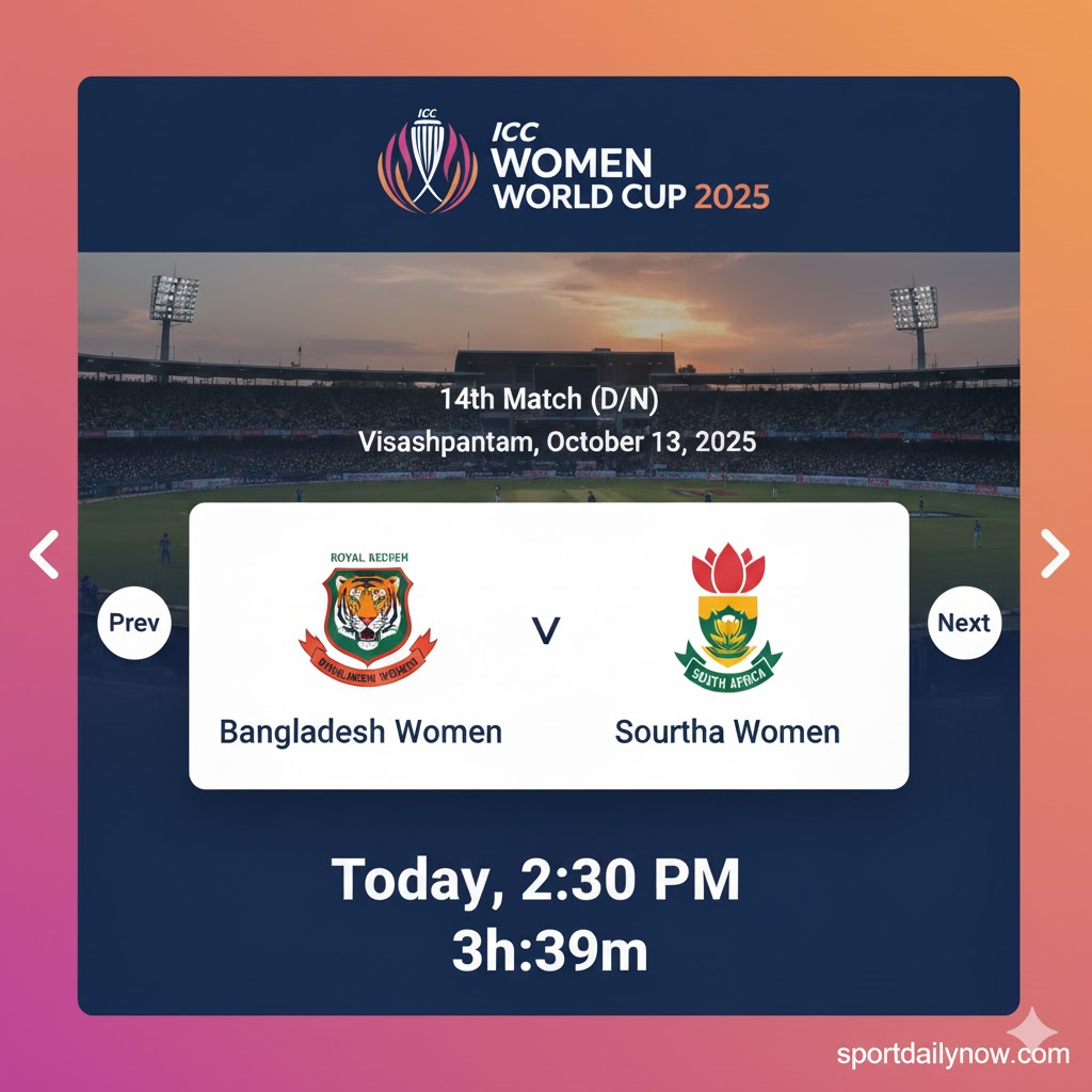 Bangladesh vs South Africa Women World Cup 2025