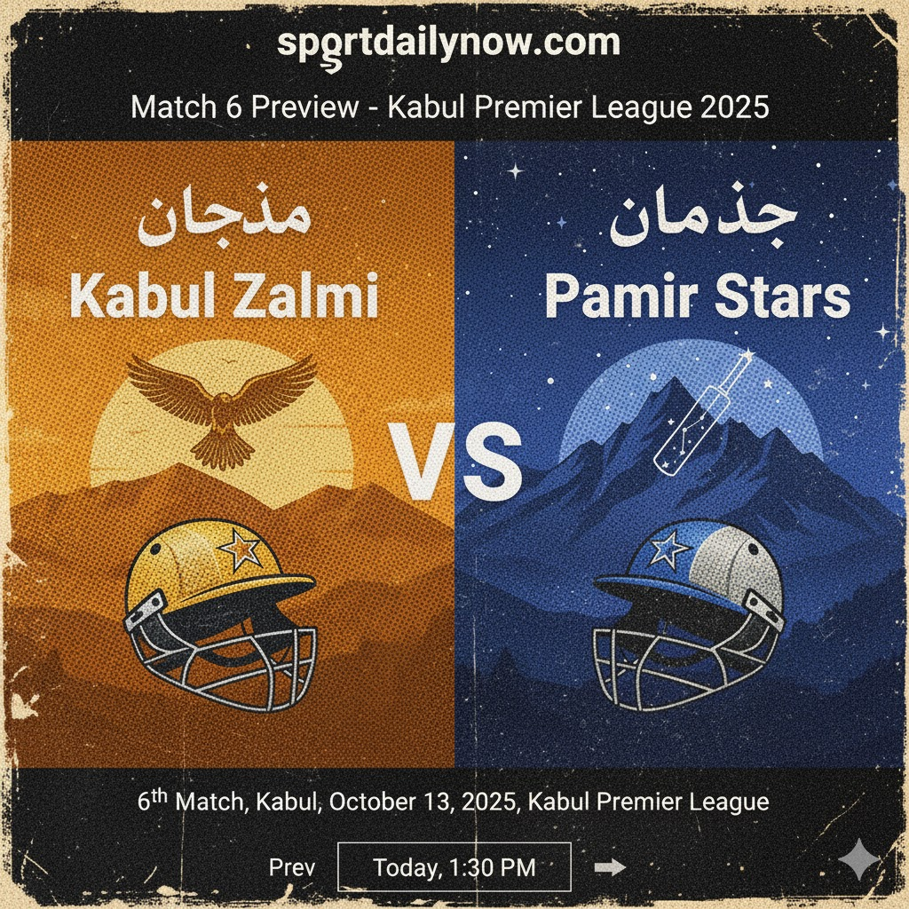 Kabul Zalmi vs Pamir Stars