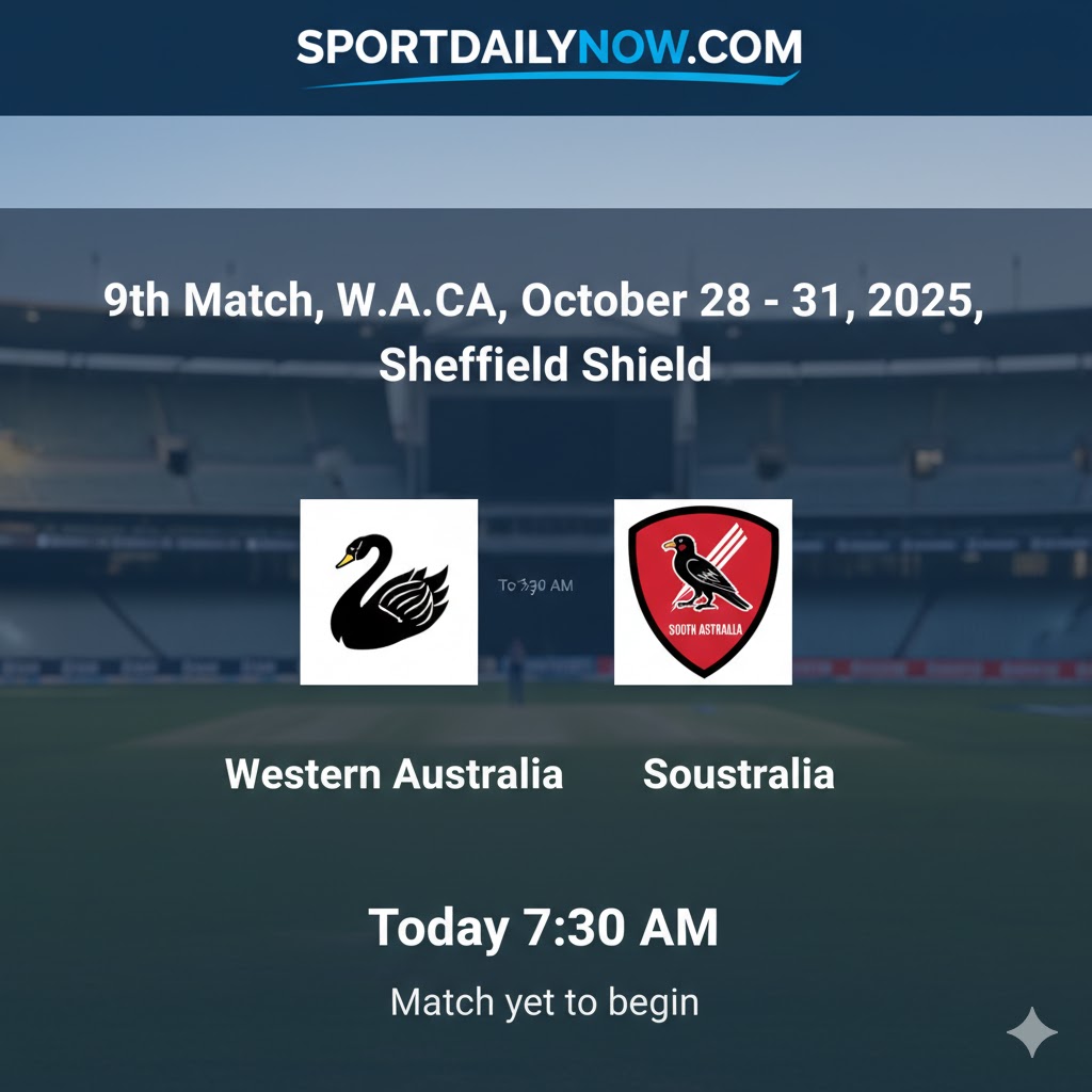 Western Australia vs South Australia Sheffield Shield