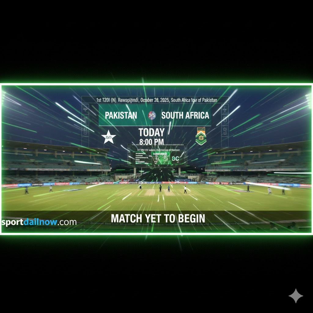 Pakistan vs South Africa 1st T20I