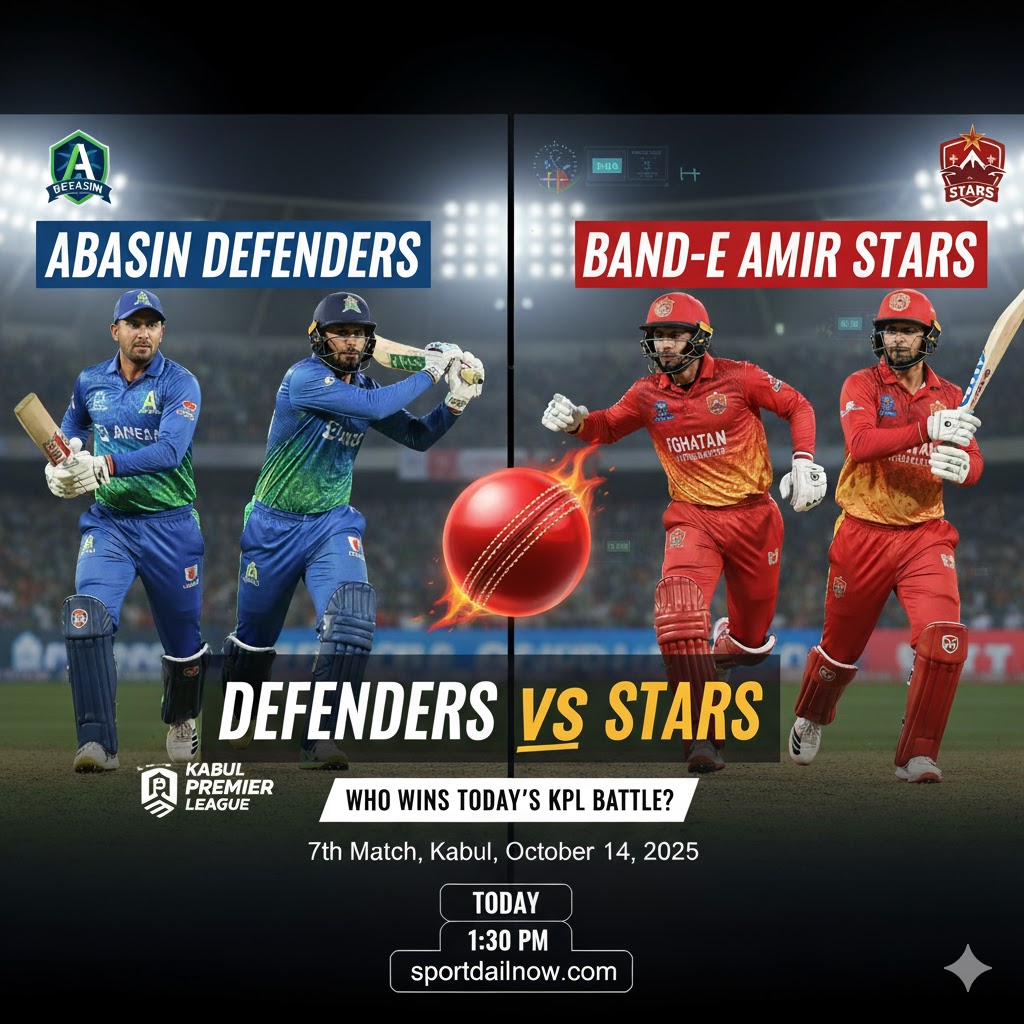 Abasin Defenders vs Band-e-Amir Stars