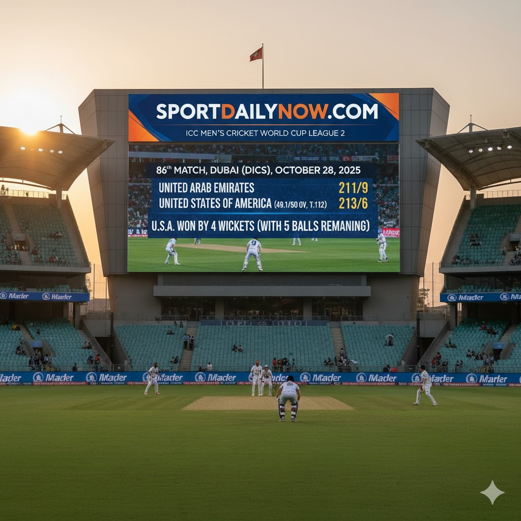 USA vs UAE World Cup League 2