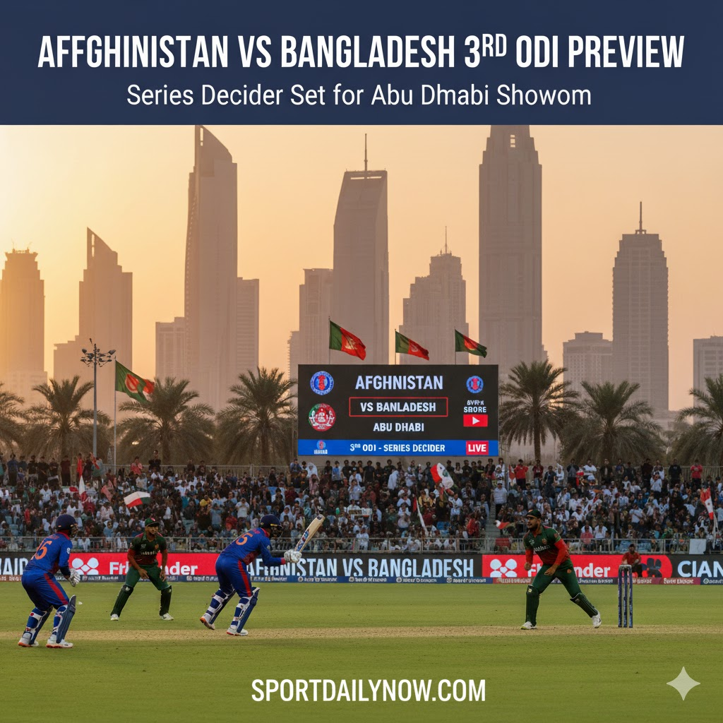 Afghanistan vs Bangladesh 3rd ODI Preview: Series Decider Set for Abu Dhabi Showdown