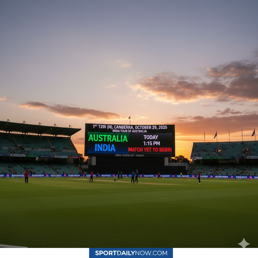India vs Australia 1st T20I