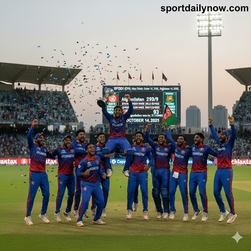 Afghanistan Thrash Bangladesh by 200 Runs in 3rd ODI