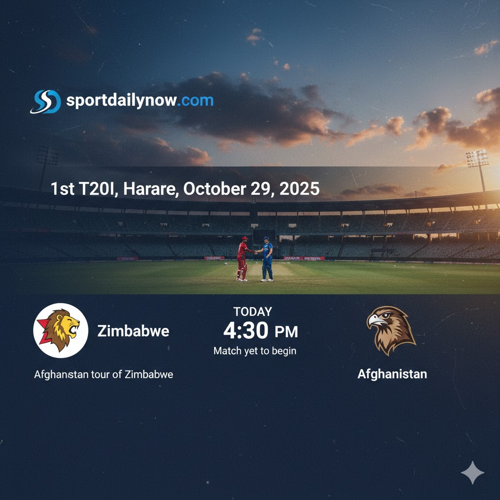 Zimbabwe vs Afghanistan 1st T20I