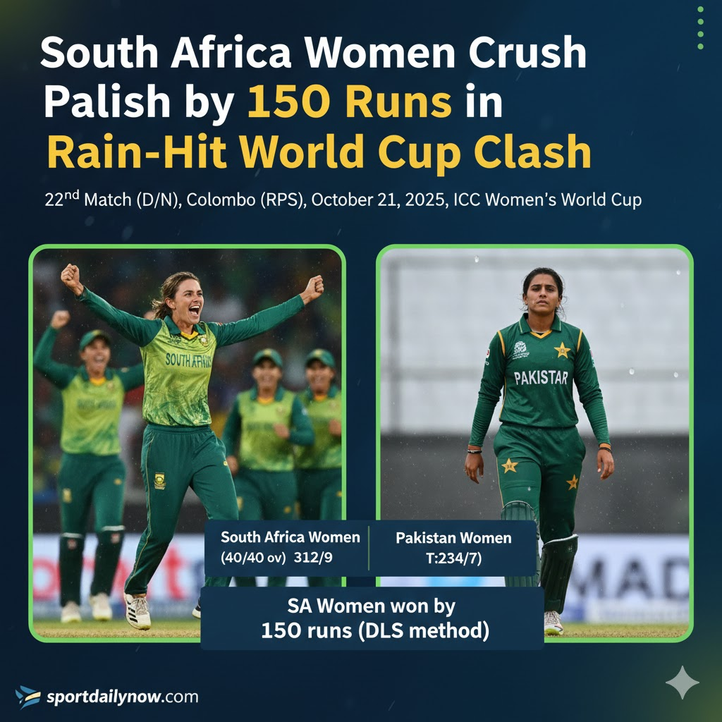 South Africa Women vs Pakistan Women World Cup 2025