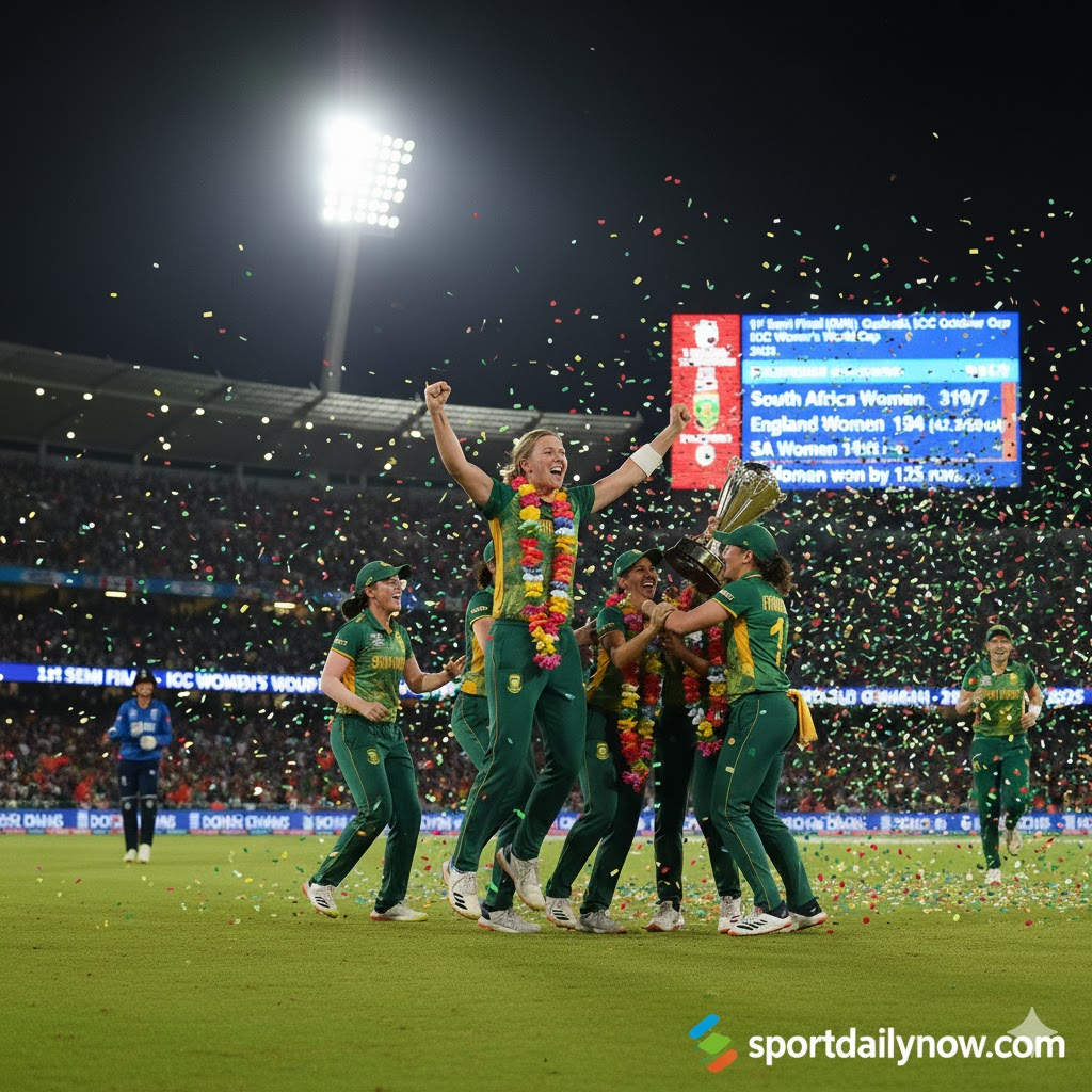 South Africa England Women's World Cup semi-final 2025