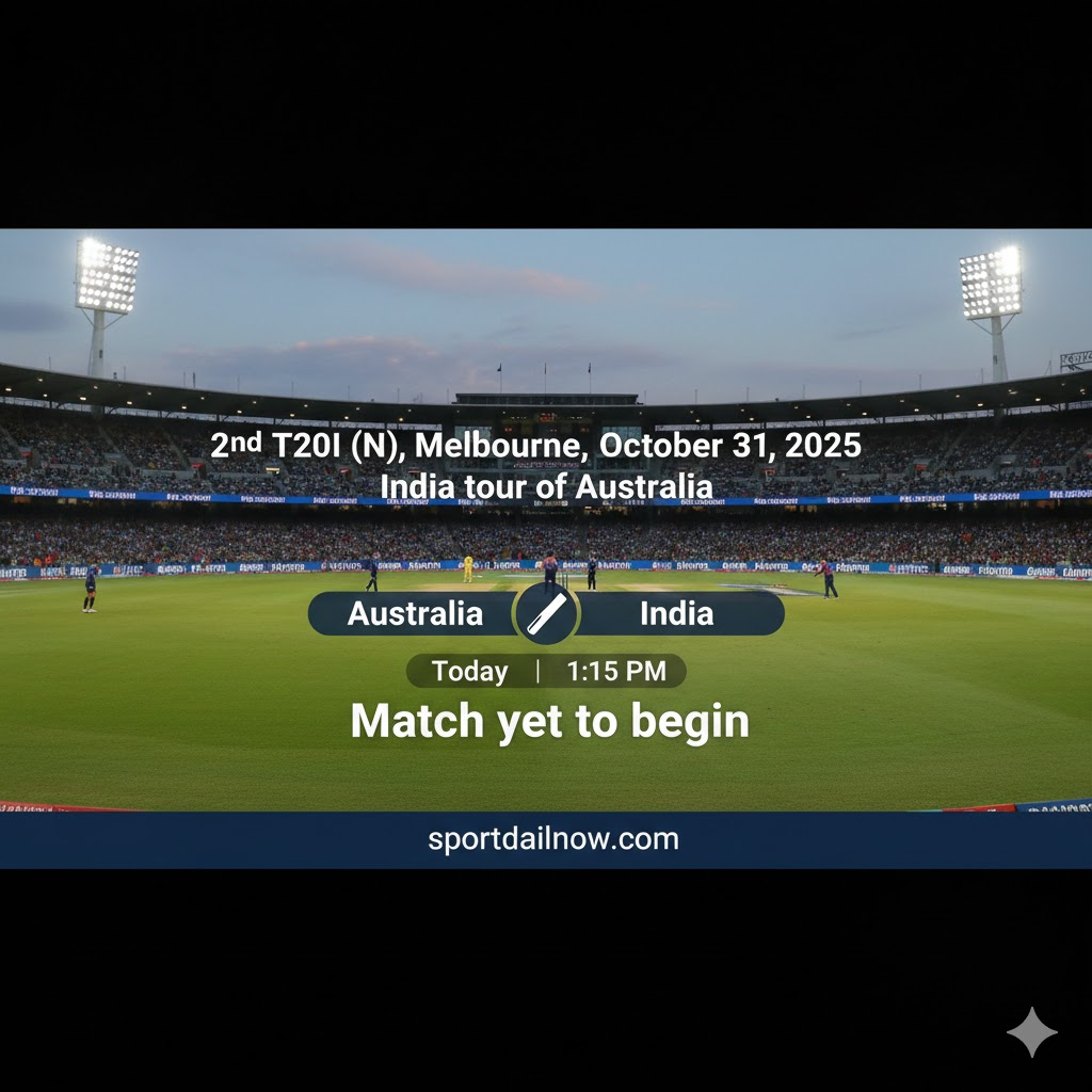 Australia vs India 2nd T20I