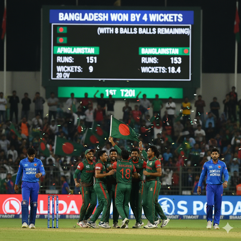 Afghanistan vs Bangladesh 1st T20I 2025