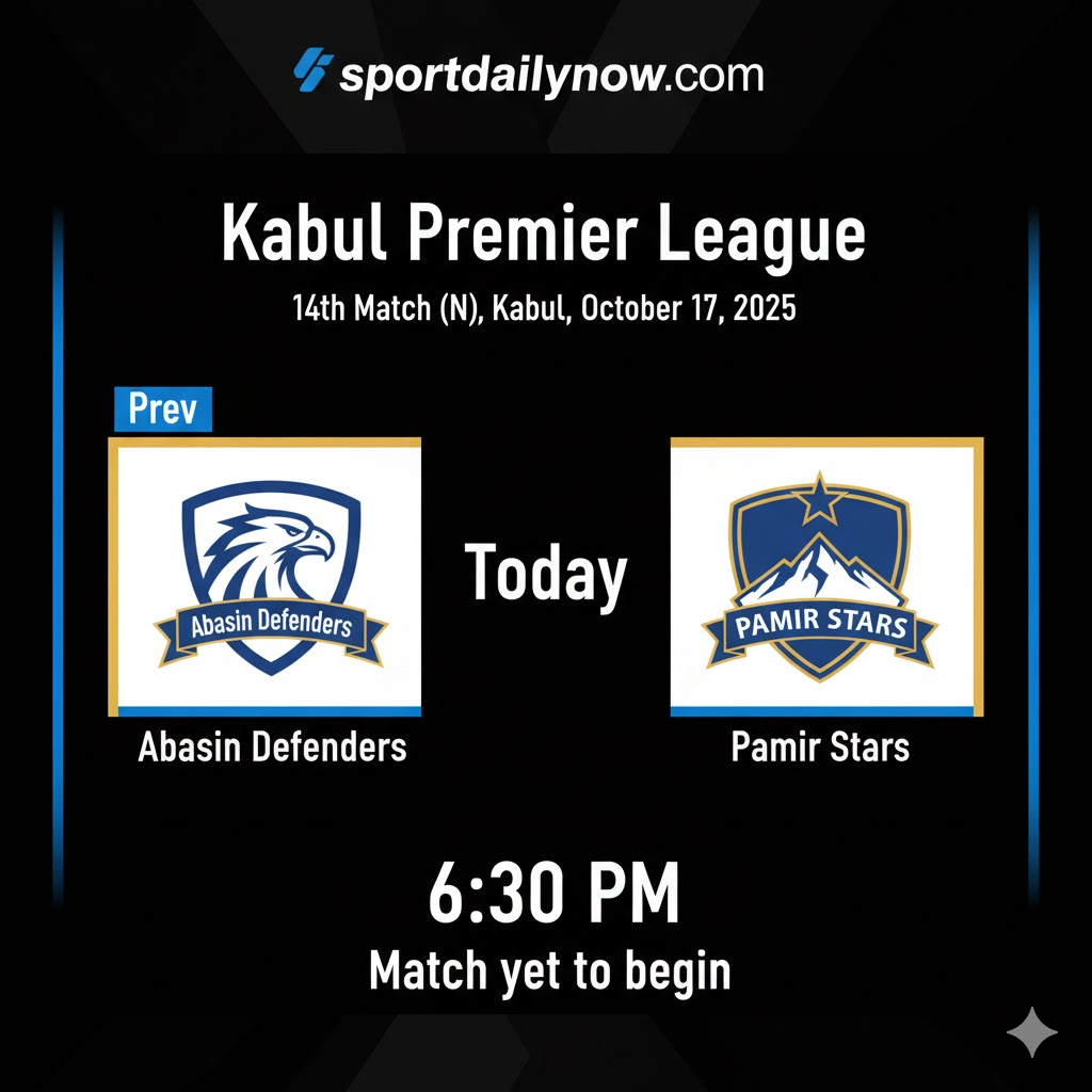 Abasin Defenders vs Pamir Stars
