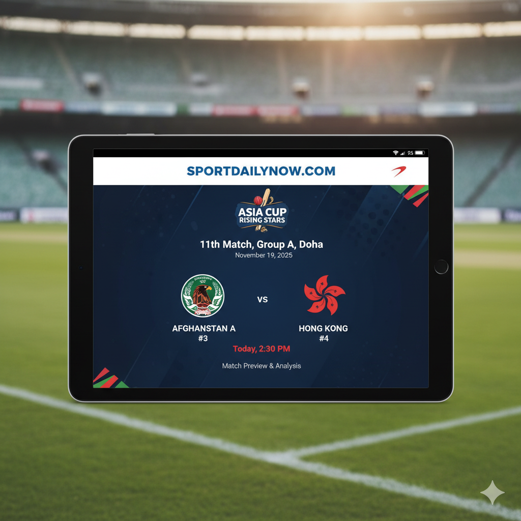 Afghanistan A vs Hong Kong