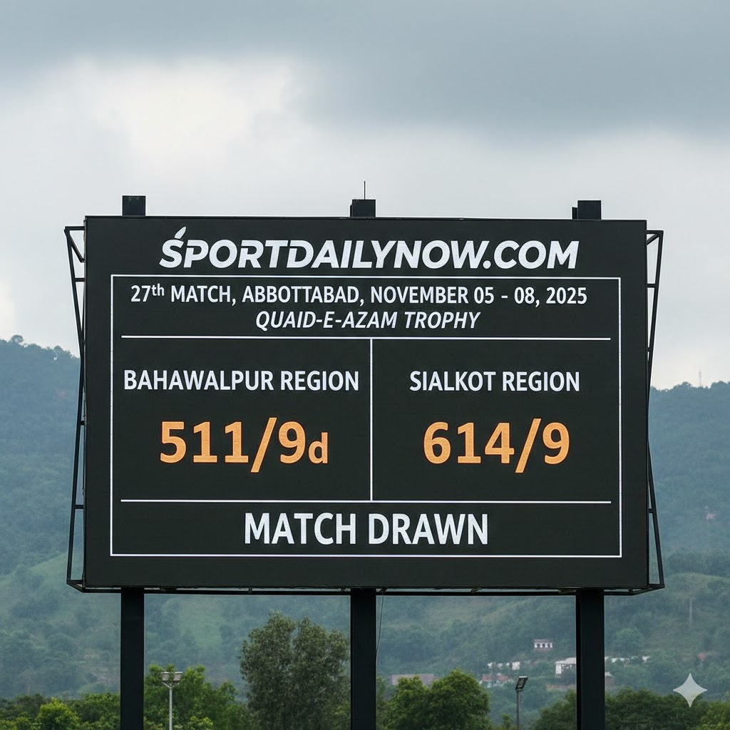 Bahawalpur vs Sialkot Quaid-e-Azam Trophy 2025