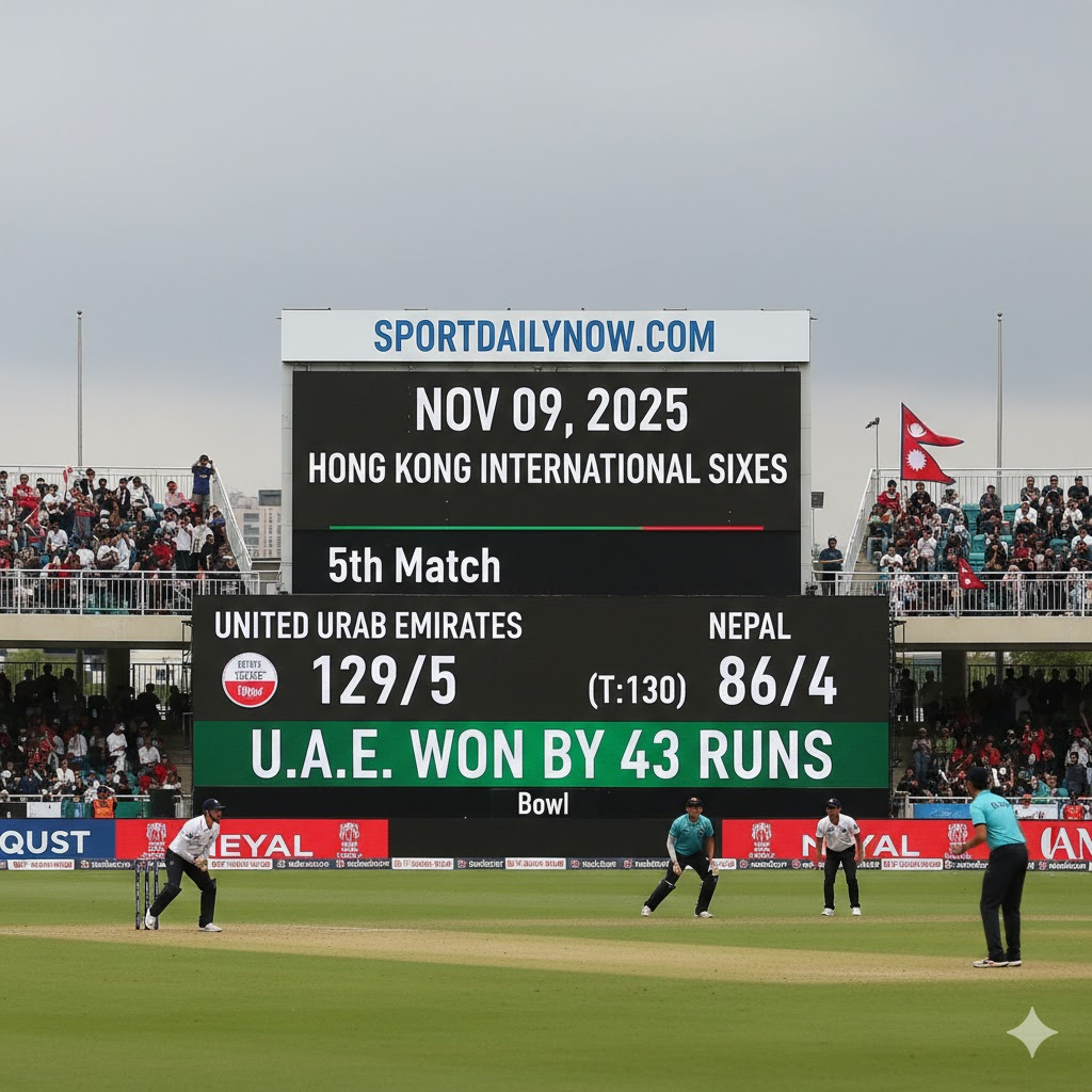 UAE Nepal Hong Kong Sixes