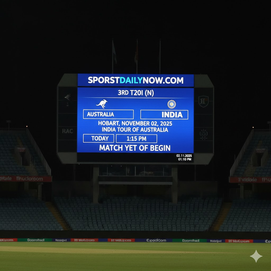 Australia vs India 3rd T20I