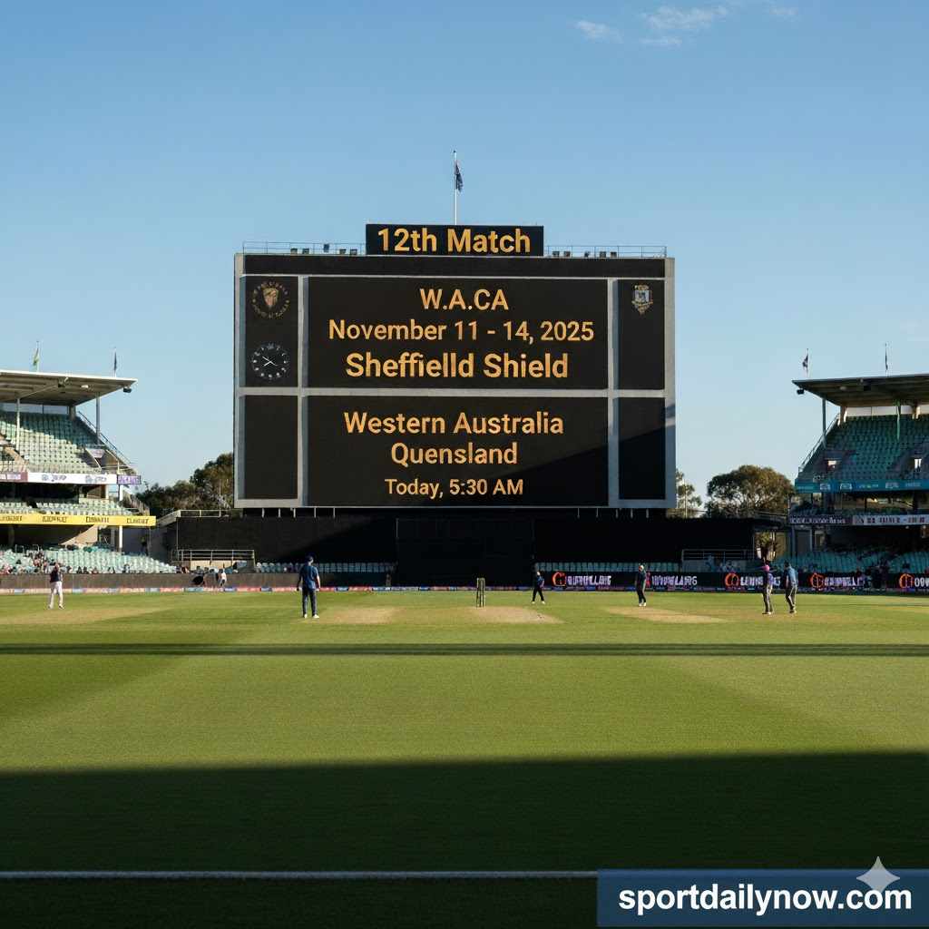 Western Australia vs Queensland Sheffield Shield