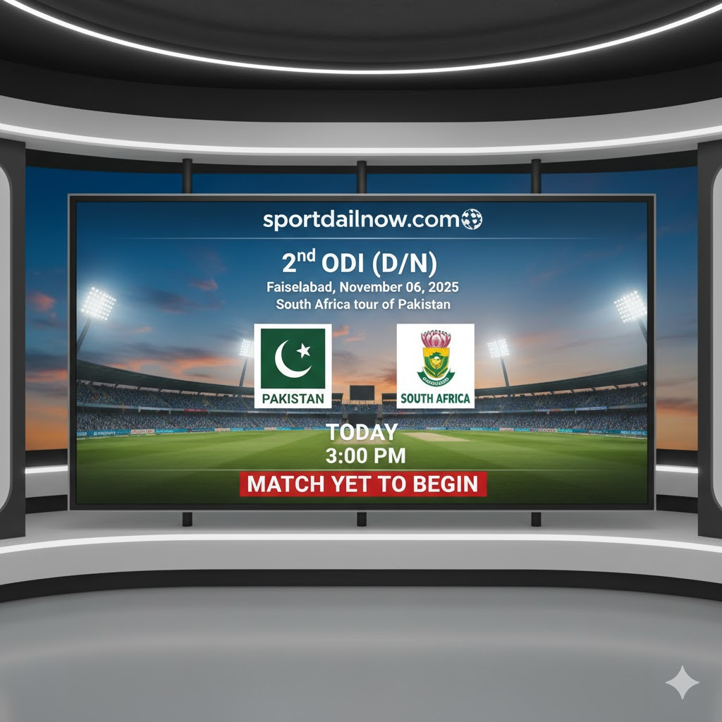 Pakistan vs South Africa 2nd ODI