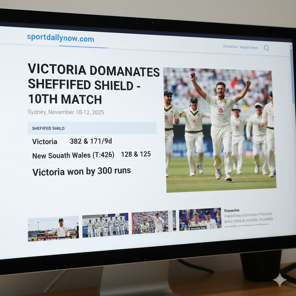 Victoria vs New South Wales Sheffield Shield