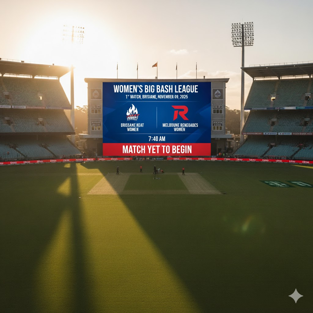 Brisbane Heat Women vs Melbourne Renegades Women WBBL 2025