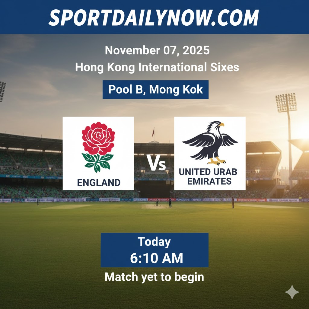 England vs UAE Hong Kong Sixes 2025