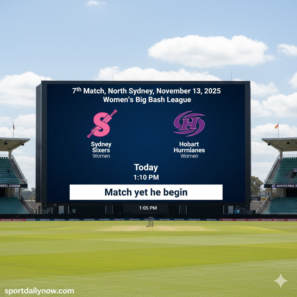 Sydney Sixers vs Hobart Hurricanes WBBL