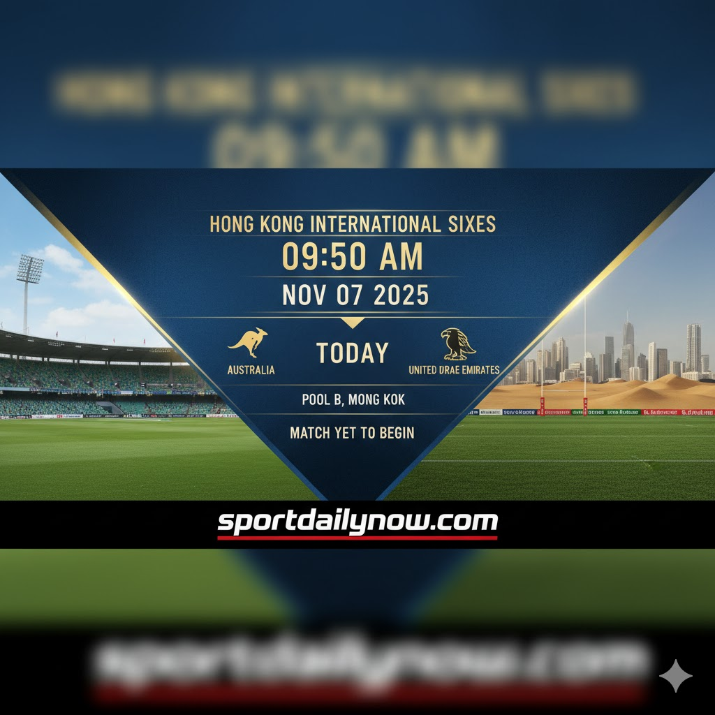 Australia vs UAE Hong Kong Sixes 2025