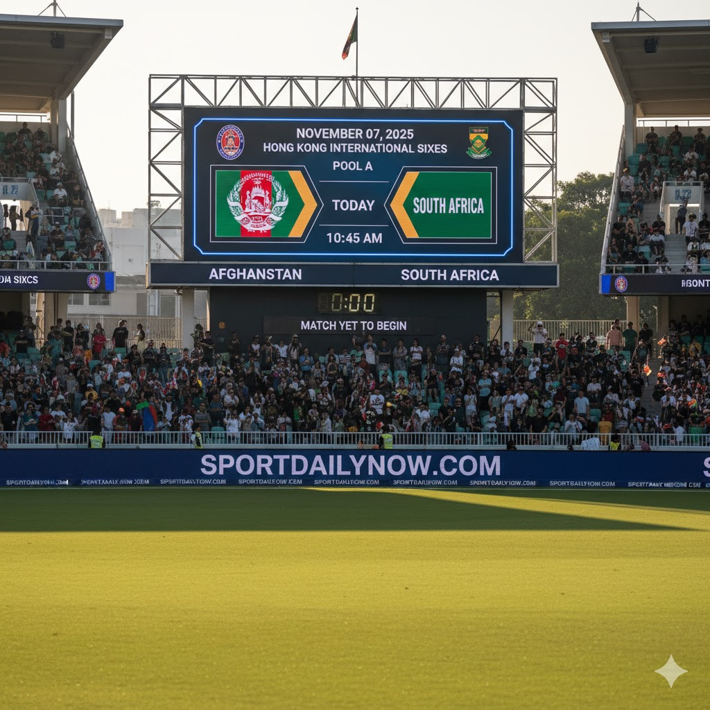 Afghanistan vs South Africa Hong Kong Sixes 2025