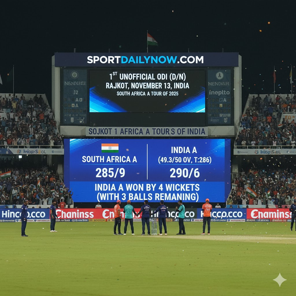 India A vs South Africa A 1st ODI