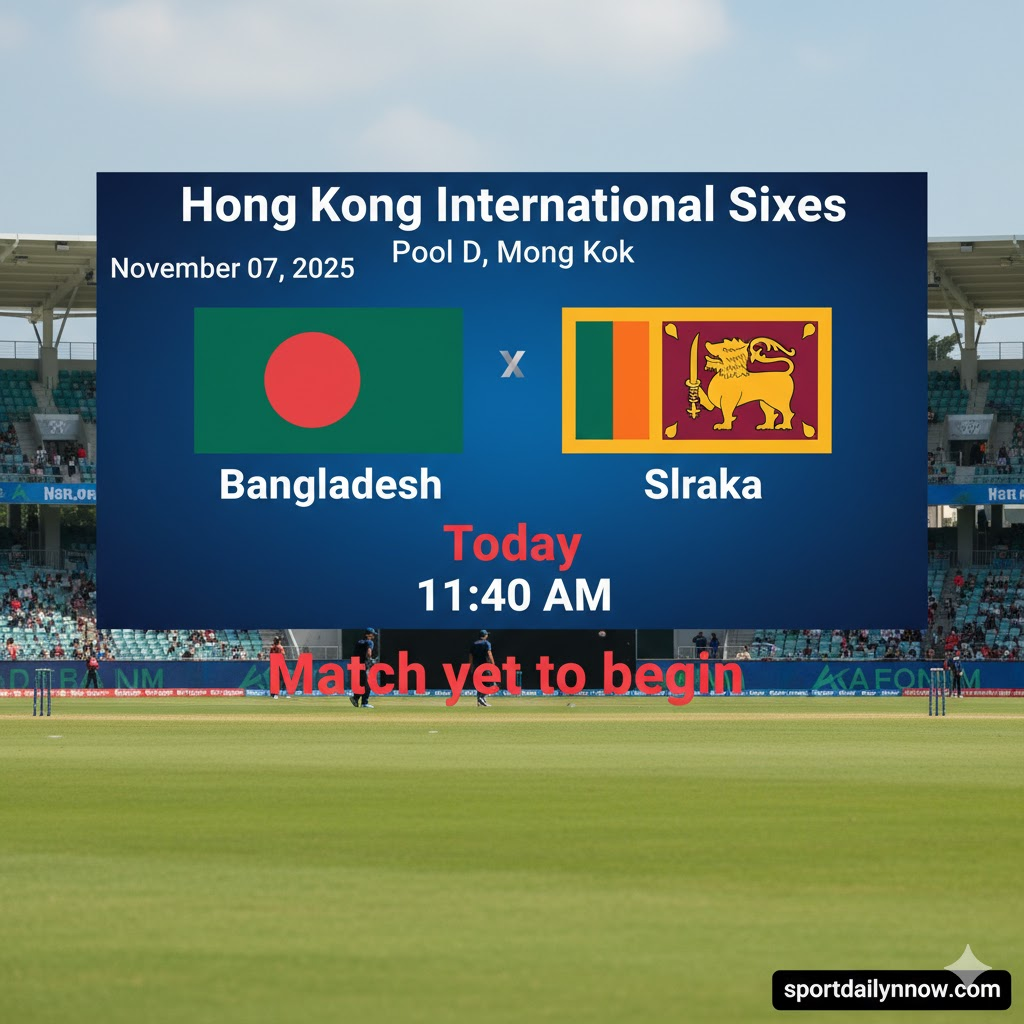 Bangladesh vs Sri Lanka Hong Kong Sixes 2025