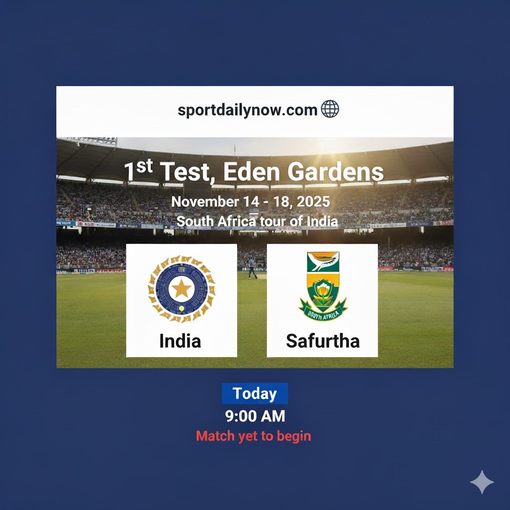 India vs South Africa 1st Test 2025