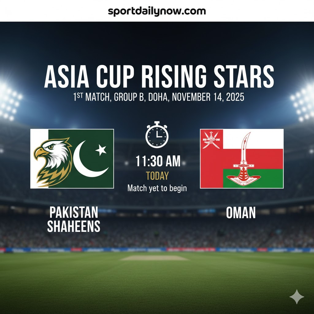 Oman vs Pakistan Shaheens