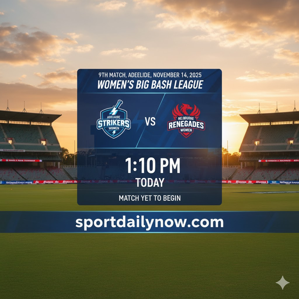 Adelaide Strikers vs Melbourne Renegades WBBL 2025