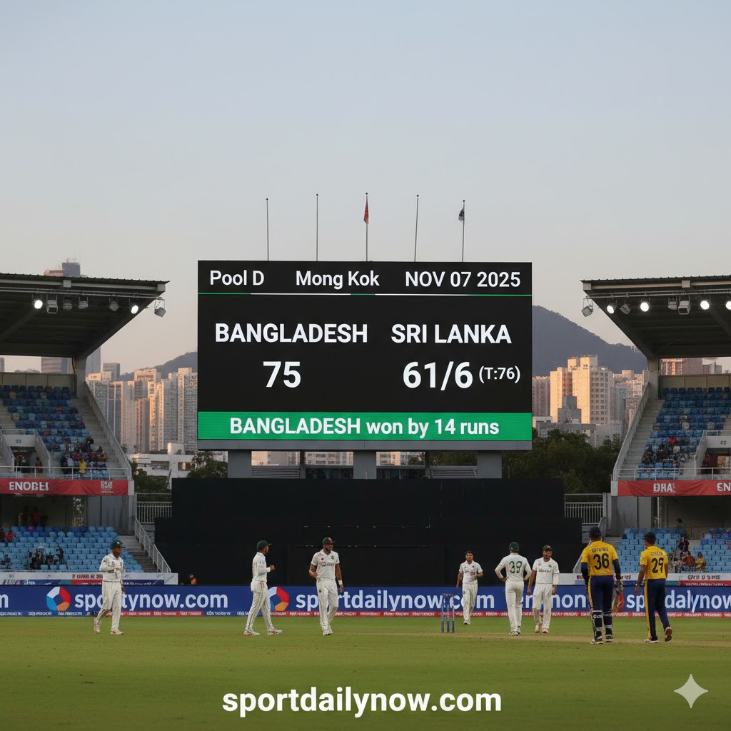 Bangladesh Sri Lanka Hong Kong Sixes 2025