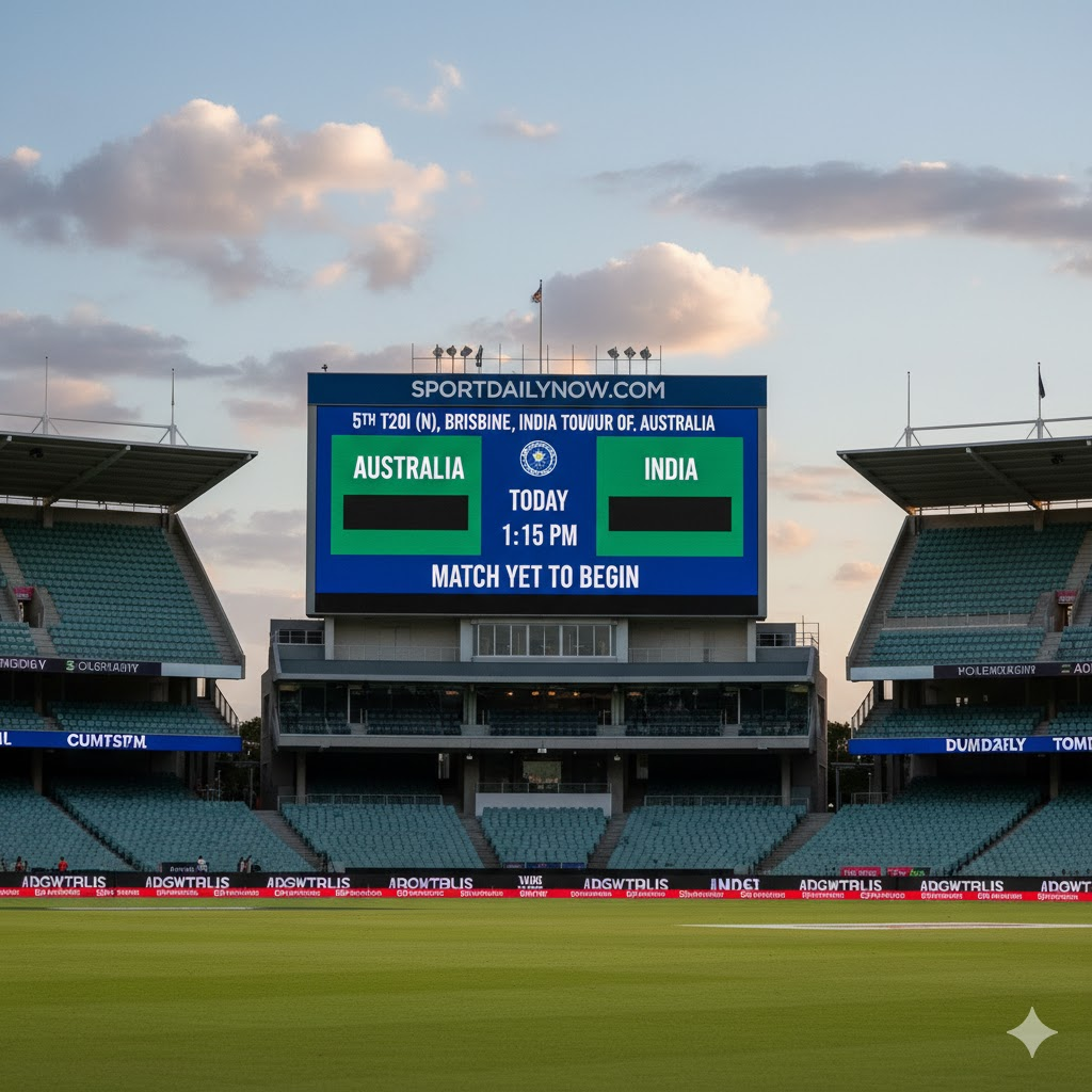 Australia vs India 5th T20I