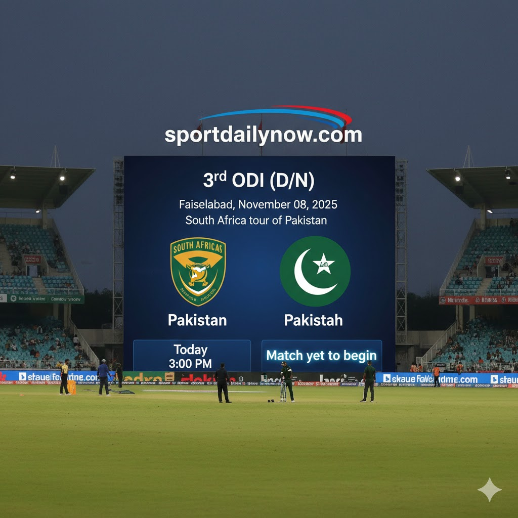 Pakistan vs South Africa 3rd ODI