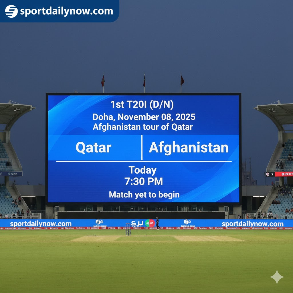 Qatar vs Afghanistan 1st T20I