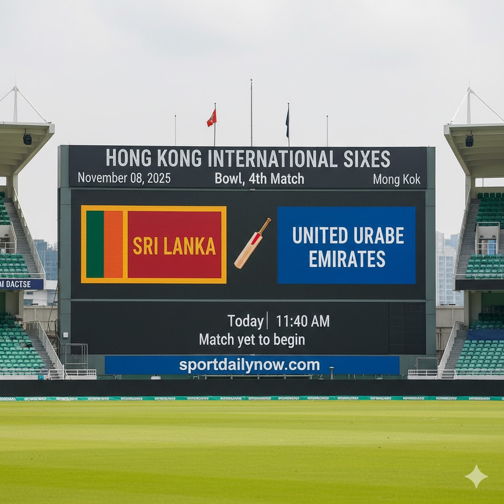 Sri Lanka vs UAE Hong Kong Sixes 2025